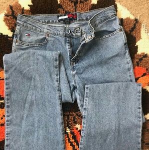 Womens light wash denim